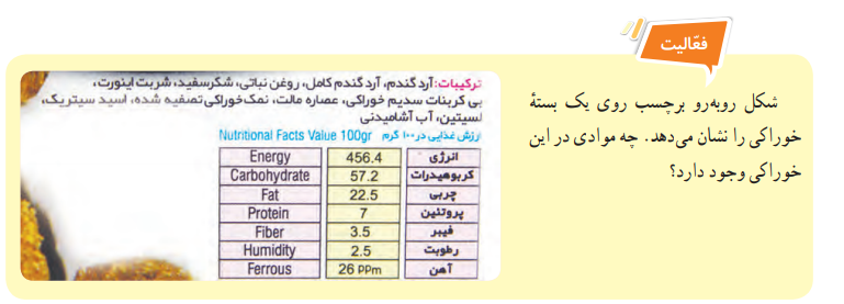  فعالیت صفحه 102 علوم هفتم