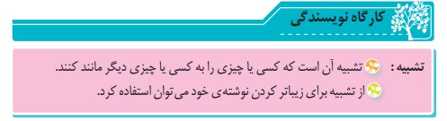 جواب صفحه 45 نگارش ششم